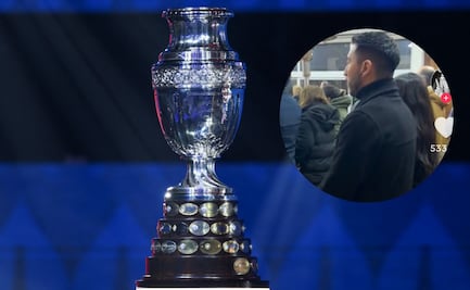 Aficionado asiste a misa con audífonos para escuchar partido de Copa América y causa tendencia en redes