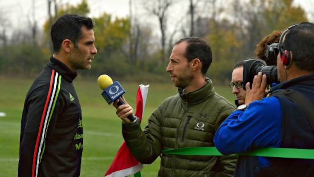 Mauricio Ymay fue el reportero principal de Televisa para la Selección Mexicana por muchos años. Foto: Imago7