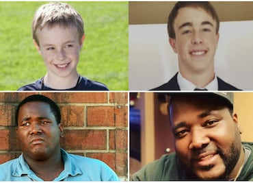 El antes y después de los protagonistas de la película “Un sueño posible”