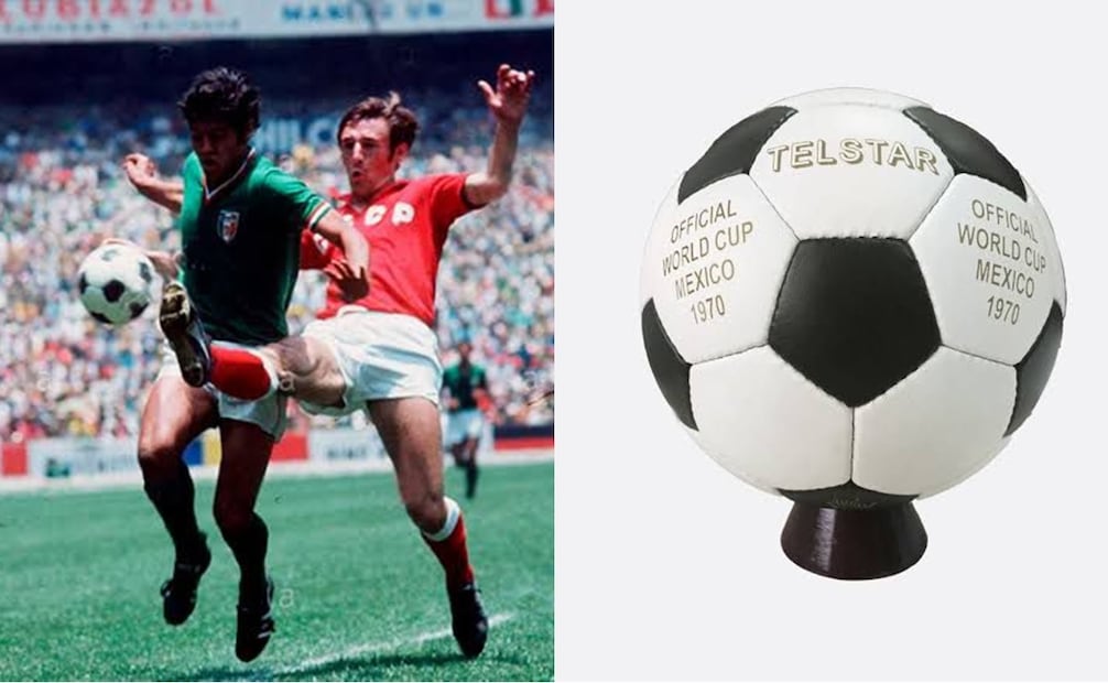 El Teslstar fue el primer balón mundialista hecho por Adidas | FOTO: Especial