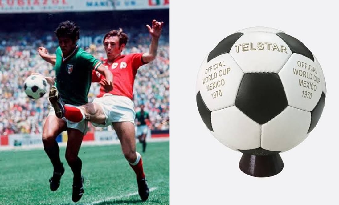 El Teslstar fue el primer balón mundialista hecho por Adidas | FOTO: Especial