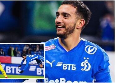 Luis Chávez marcó por segunda semana consecutiva con el Dinamo de Moscú