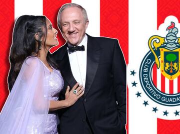 El esposo de Salma Hayek, François-Henri Pinault, está muy interesado en comprar a las Chivas