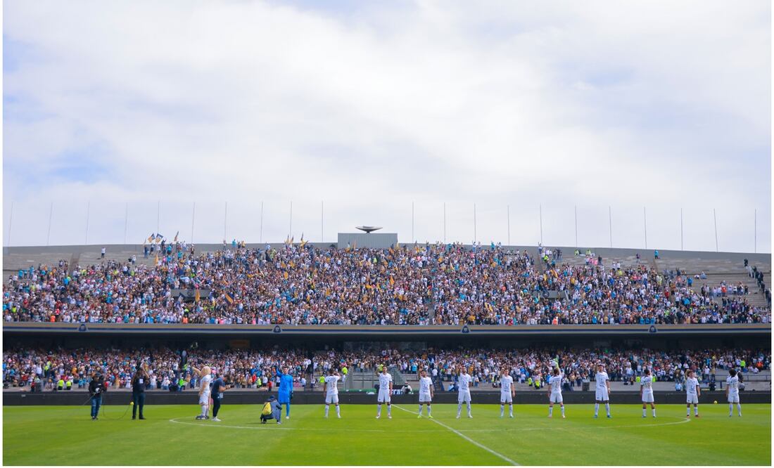 Estadio Olímpico Universitario a las 12 del día - Foto: Imago7