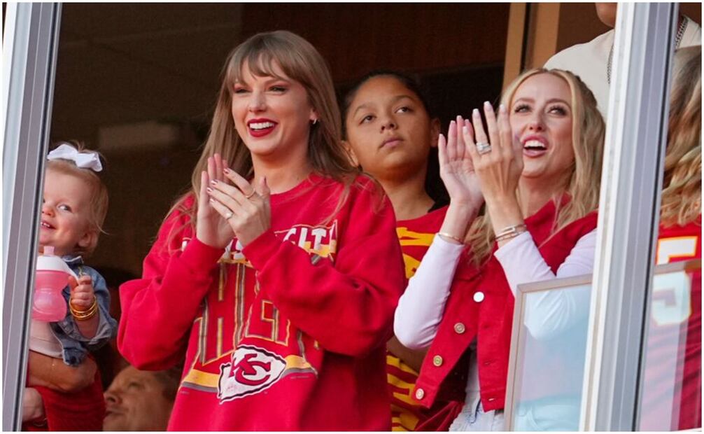 Taylor Swift en un partido de los Chiefs de Kansas City / FOTO: AP