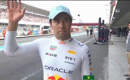 Checo Pérez explotó y criticó su auto tras ser eliminado en Q1 del GP de México: "Mier..."