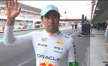 Checo Pérez explotó y criticó su auto tras ser eliminado en Q1 del GP de México: "Mier..."