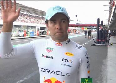 Checo Pérez explotó y criticó su auto tras ser eliminado en Q1 del GP de México: "Mier..."