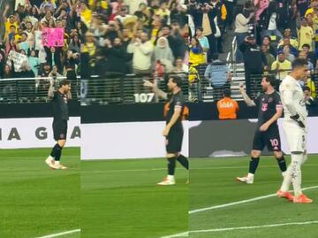 Lionel Messi se burló del América con peculiar gesto tras anotarles gol