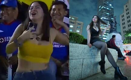 Ella es Yeii, la aficionada de América que se hizo viral por su festejo en el gol contra Cruz Azul