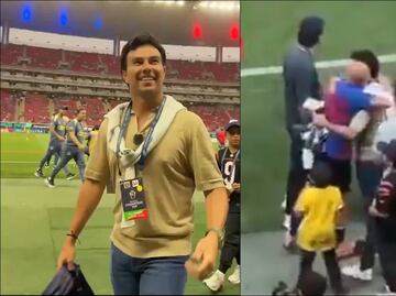 Checo Pérez tuvo un encuentro con Chicharito y Amaury Vergara ¡Charlando con el enemigo!