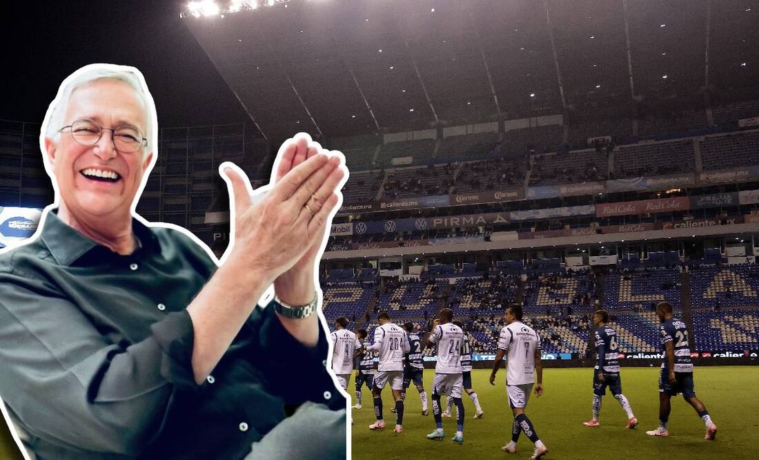 Ricardo Salinas Pliego contempla llevarse el equipo de Puebla a Tlaxcala o Mexicali. Foto: Especial