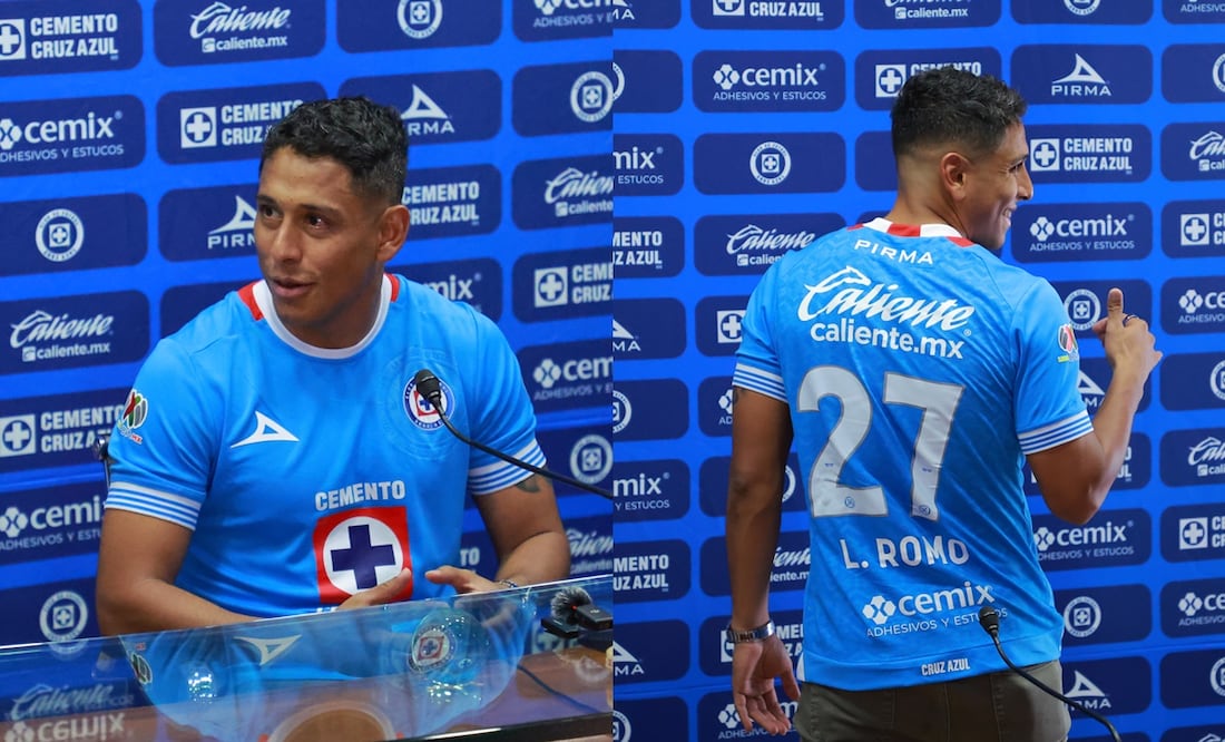 Luis Romo, en su regreso a Cruz Azul - Foto: Imago7