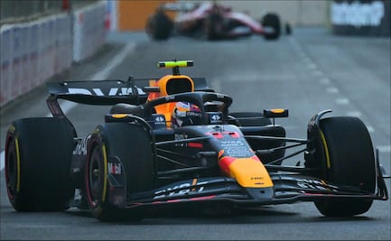 'Checo' Pérez se queda muy cerca del primer sitio en la segunda práctica del GP de Azerbaiyán