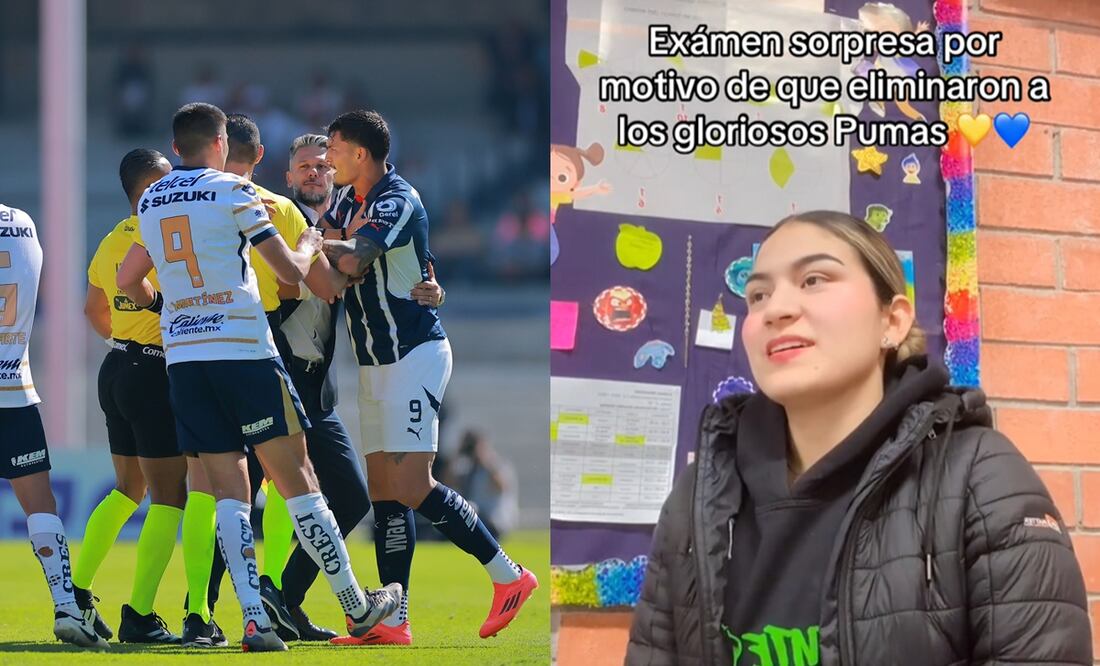Pumas durante los Cuartos de Final del Apertura 2024 - Foto: Imago7/ @fernada.gs en TikTok