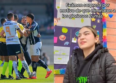 Maestra se vuelve viral en redes sociales por aplicarle un examen sorpresa a sus alumnos, después de la derrota de Pumas