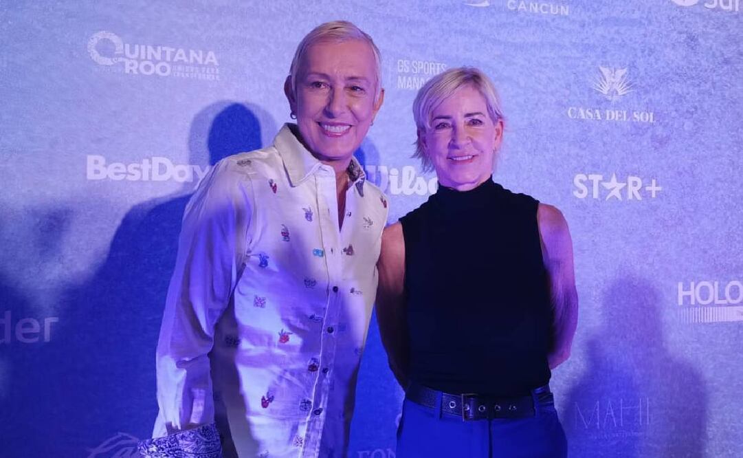Martina Navratilova y Chris Evert no entienden las quejas de las tenistas en las WTA Finals. Foto: Arturo Sanguino