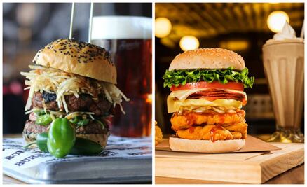 Mapa de las 10 mejores hamburguesas de la CDMX