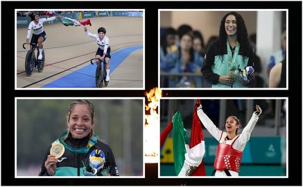 Puro 'mexican power ' femenino: Las mexicanas que han hecho historia en Santiago 2023