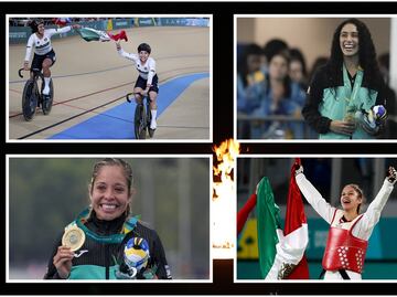 Puro 'mexican power ' femenino: Las mexicanas que han hecho historia en Santiago 2023