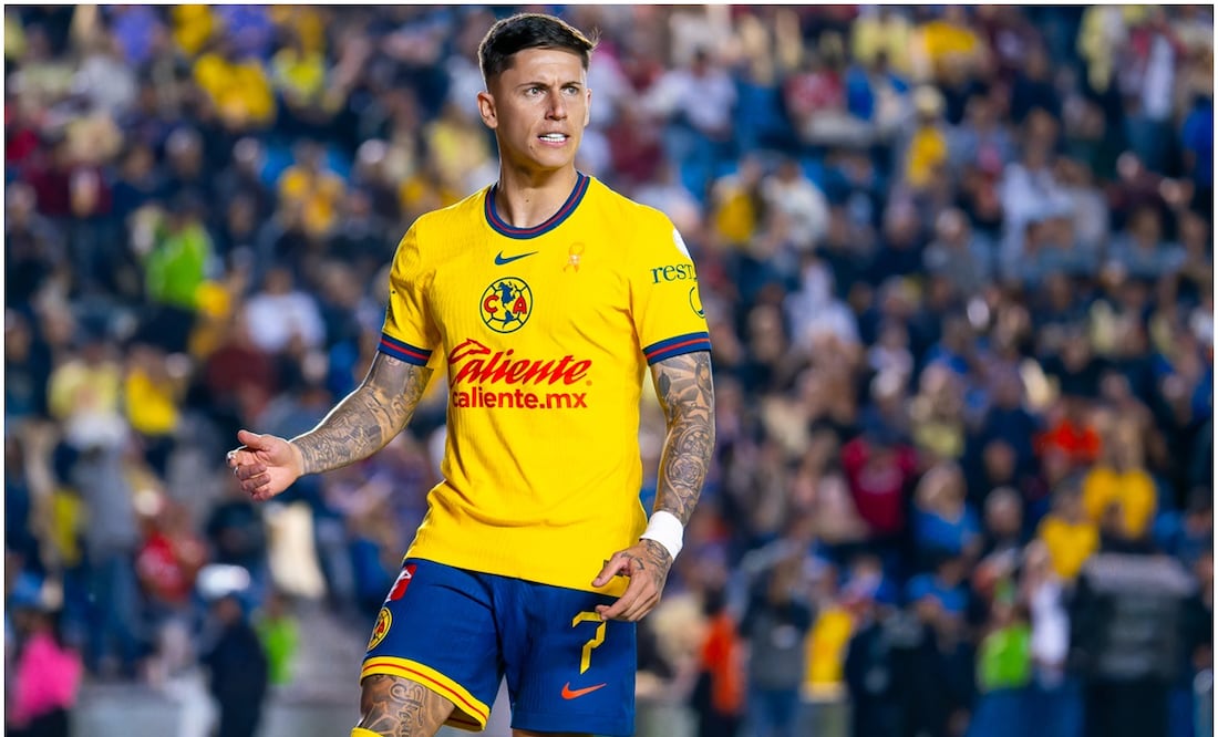 Brian Rodríguez con América Foto: Imago7