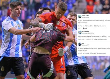 Argentinos revientan a su selección luego de que México Sub 23 los goleó en juego amistoso
