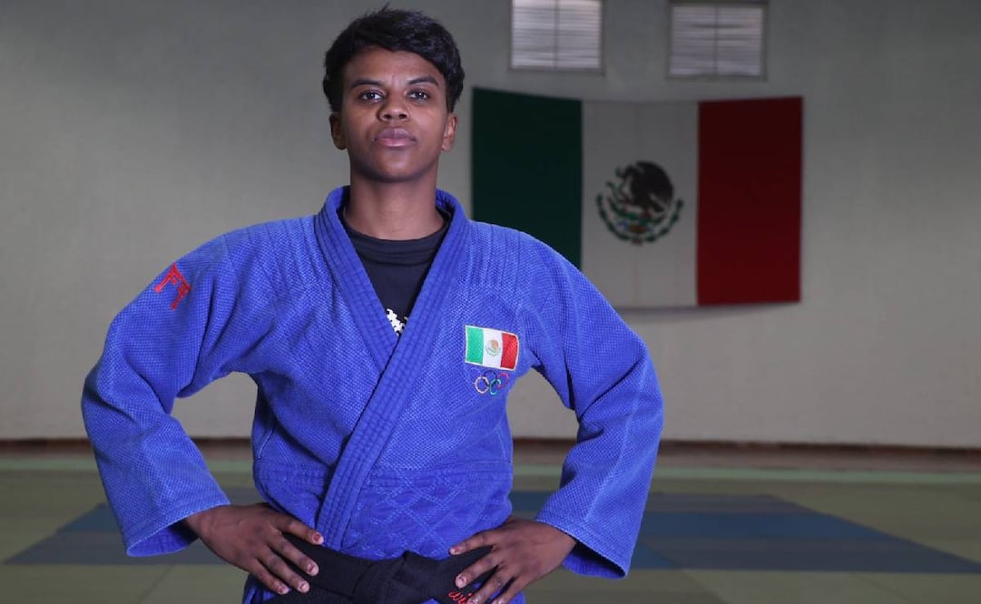 Prisca Awiti, judoca mexicana, hace historia y va por el oro en París 2024. Foto: @CONADE
