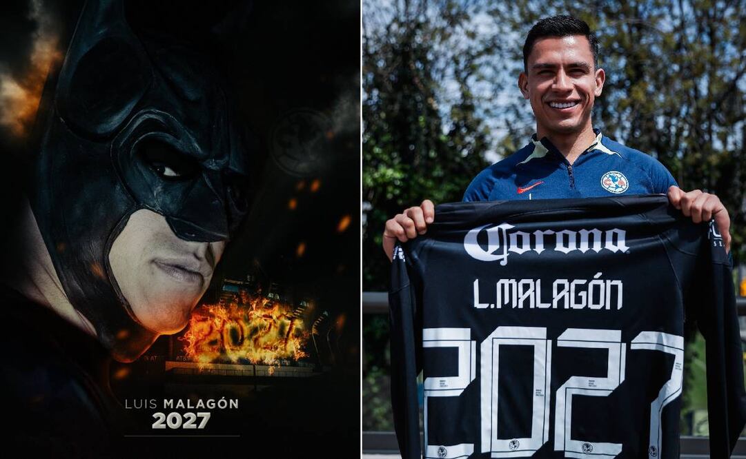 Al estilo de Batman, Luis Malagón reveló su extensión de contrato con América hasta 2027. Foto: clubamerica