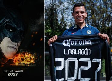 Luis Malagón, al estilo de Batman, presumió que extendió su contrato con el América hasta 2027