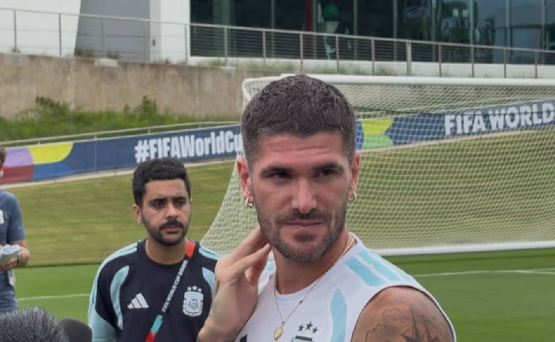 Rodrigo De Paul está concentrado en Inglaterra / Foto: Nicolás Schiller Solti - EL UNIVERSAL