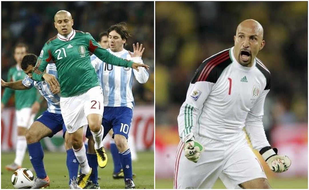 El partido de Sudáfrica 2010 donde el 'Conejo' Pérez corrió más que el 'Bofo' Bautista Foto: Especiales