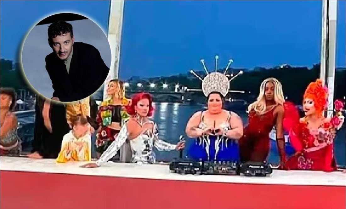 Thomas Jolly fue el encargado de la dirección artística de la ceremonia de inauguración de los Juegos Olímpicos de 2024. FOTO: AFP / Captura