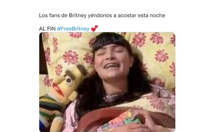 #FreeBritney 10 memes de la renuncia del papá de Britney Spears a su tutela