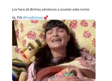 #FreeBritney 10 memes de la renuncia del papá de Britney Spears a su tutela