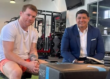 Zar Aguilar contó que el Canelo Álvarez le dio un golpe que le provocó calentura