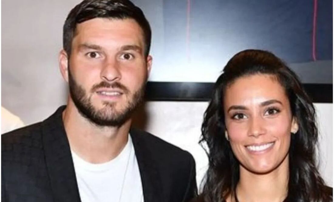 André-Pierre Gignac y Deborah Gignac / FOTO: Especial