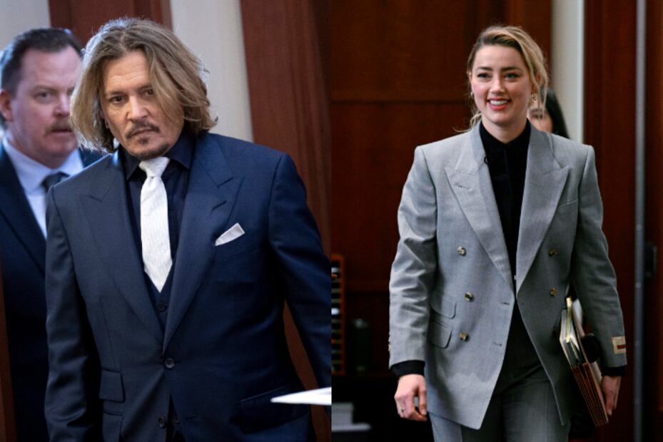 Johnny Depp, Amber Heard y las teorías sobre sus outfits en el juicio