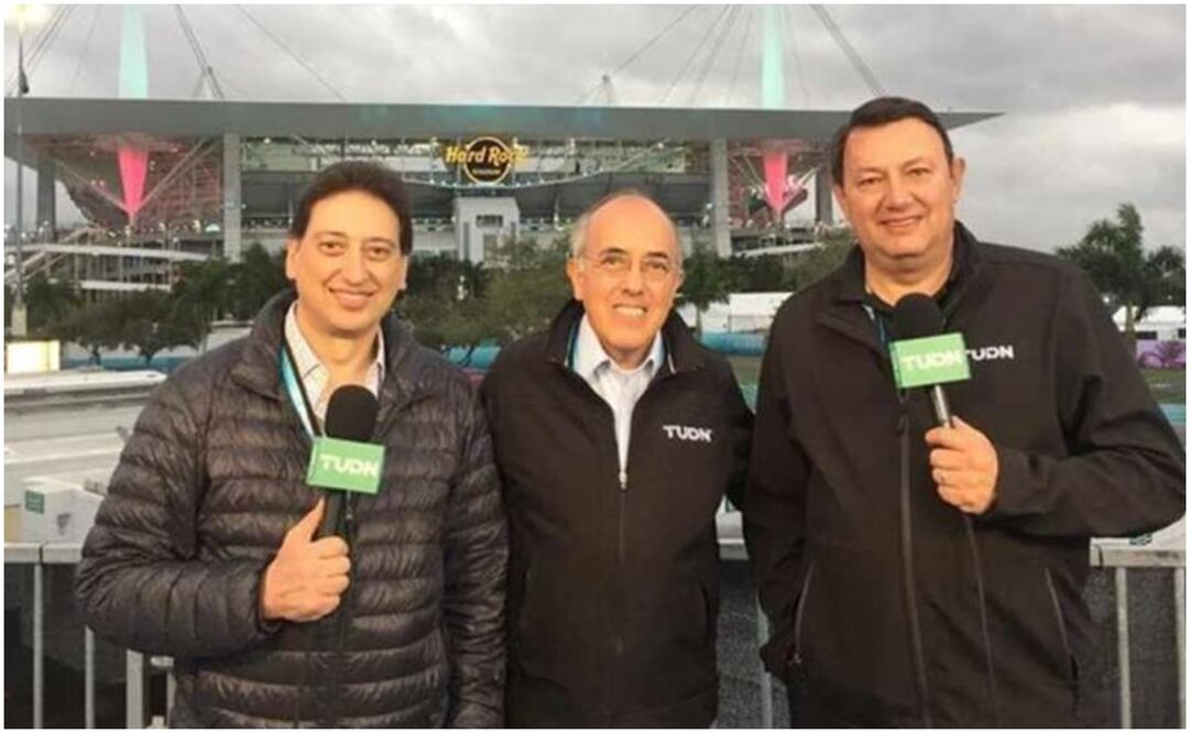Enrique Burak, Pepe Segarra y Antonio de Valdés en un Super Bowl / FOTO: Captura