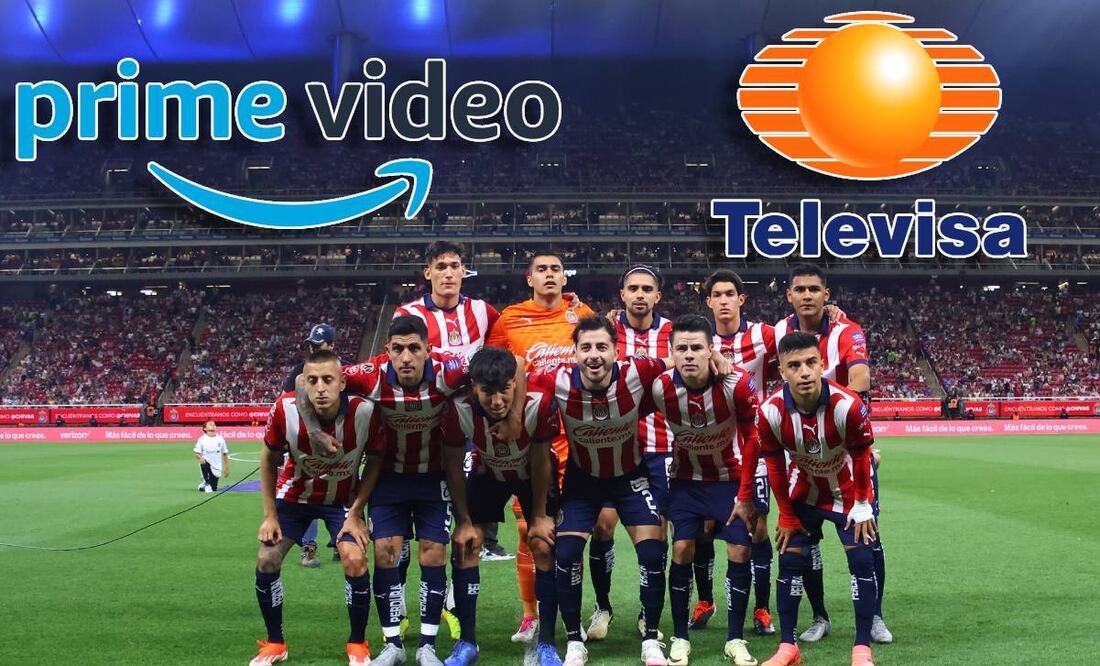 Chivas está en pláticas con Amazon, pero aún podría quedarse con Televisa. Foto: Imago7