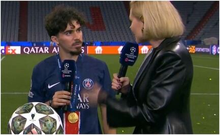 Miroslava Montemayor enamoró a un jugador del PSG en la Final de la Champions League 