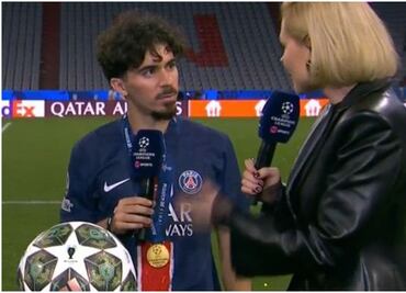 Miroslava Montemayor enamoró a un jugador del PSG en la Final de la Champions League