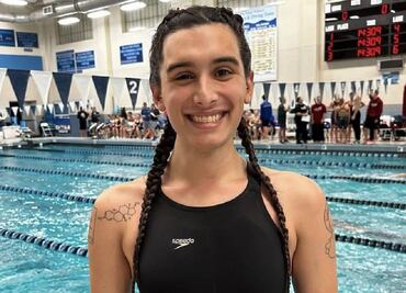 Nadadora trans impone récord en competencia colegial le llovieron miles de críticas