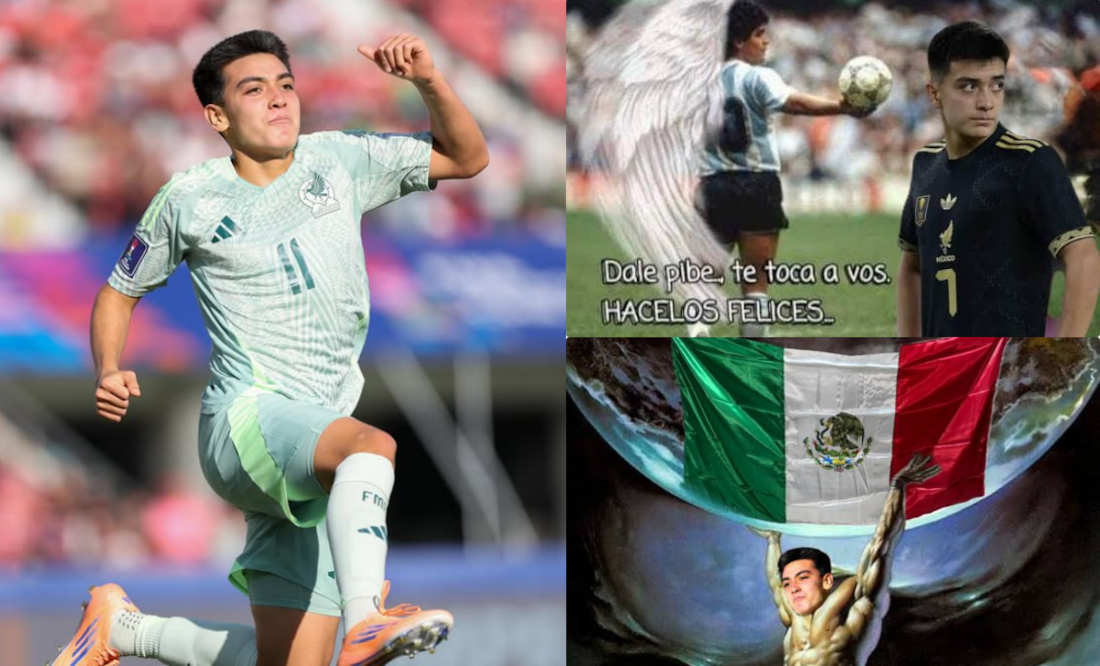 Así se ha dado la respuesta en redes sociales, durante la participación de Gilberto Mora en el Mundial Sub-20 - Fotos: @miseleccionmx en Instagram/Especial