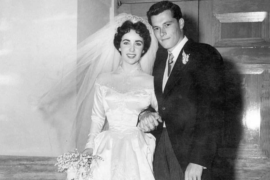 Los 8 hombres que Elizabeth Taylor llevó al altar