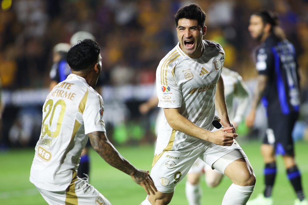 Nicolás Ibañez en festejo de gol, durante la Jornada 11 del Clausura 2025 - Foto: Imago7