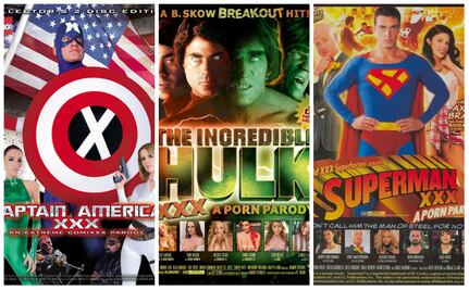 10 parodias XXX de películas de superhéroes 