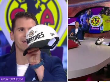 Tuca Ferretti se negó a tocar una gorra del América: "Me da roncha"