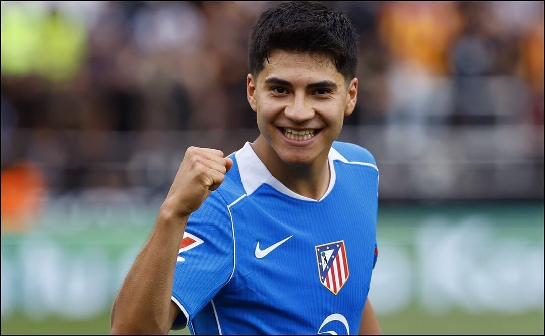 Obed Vargas tuvo un gran juego / Foto: Atlético de Madrid