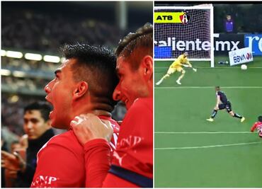 VIDEO: ¿A lo Roberto Carlos? Fernando Beltrán le marca un golazo al Atlas