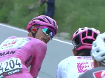Richard Carapaz rompió su relación con Isaac del Toro: “Perdió el Giro de Italia por no saber correr”